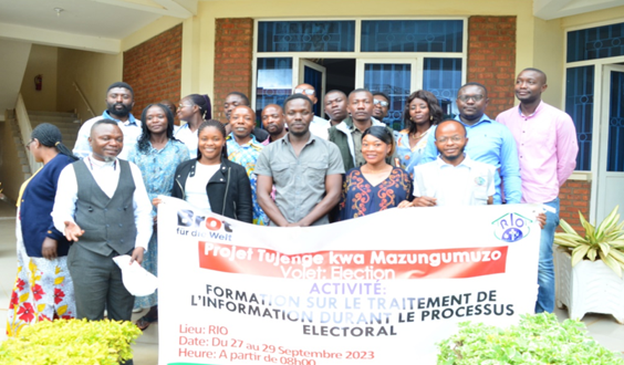 Photo de l'activité : Formation des journalistes sur la couverture du processus électoral