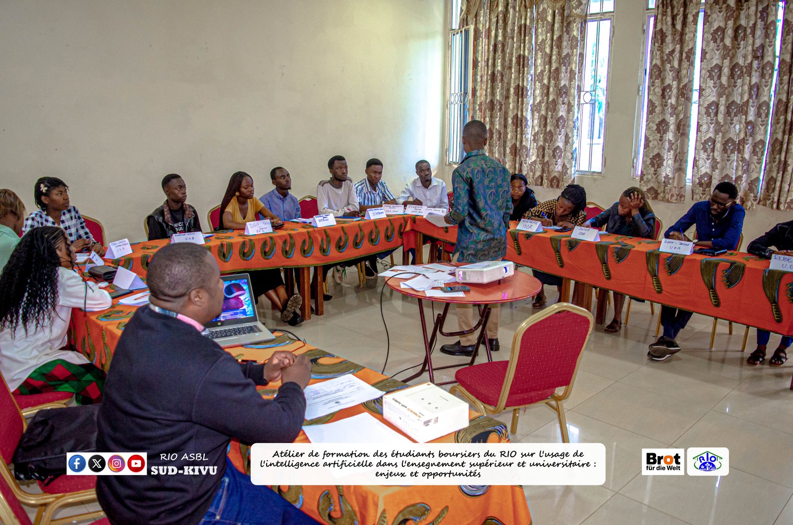 Photo de l'activité : L’Intelligence Artificielle au service de l’excellence académique : le RIO accompagne les boursiers du PBEEL-GL