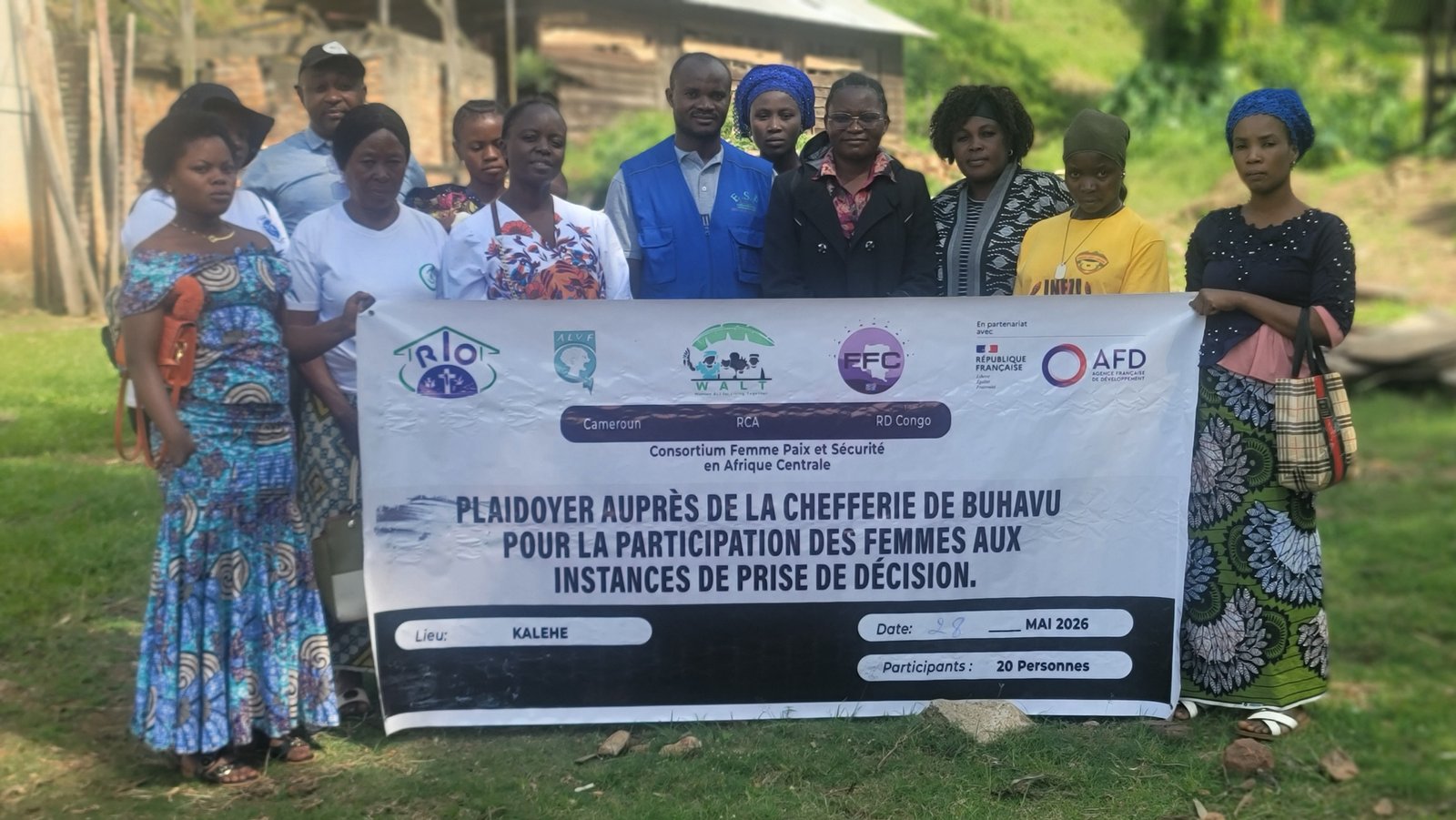 Photo de l'activité : Plaidoyer auprès de la chefferie de Buhavu pour la participation des femmes aux instances décisionnelles